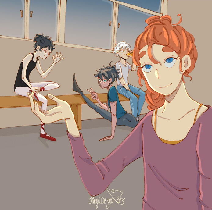 Ballet class (Princess Tutu)