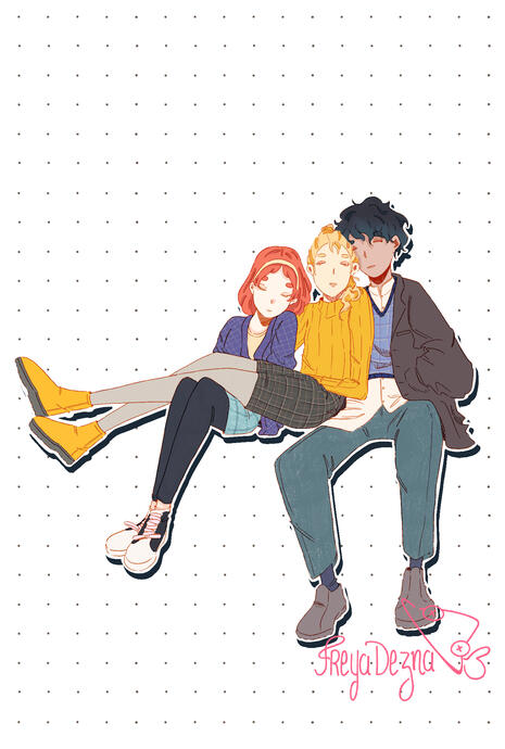 Sabrina, Chloe & Luka (Miraculous Ladybug)