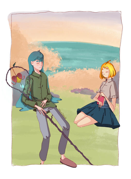 Find in Us (early concept character illustration)